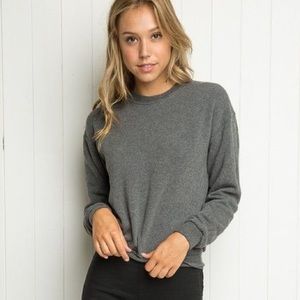 Brandy Melville Gray Sweatshirt